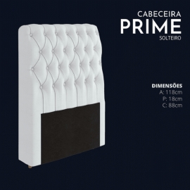 CABECEIRA PRIME SOLTEIRO 0,88 X 1,88